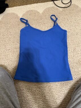 Aritzia Royal Blue Slim-Strap Camisole